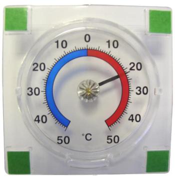 Vonkajší teplomer -50 - +50°C PROVENCE samolepiaci