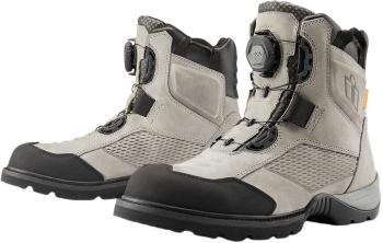 ICON - Motorcycle Gear Stormhawk WP Boots Grey 41 Topánky