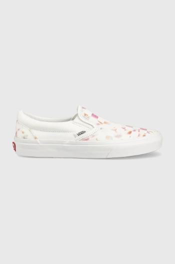 Tenisky Vans Classic Slip-On dámske, biela farba, VN0A5JLXWHT1