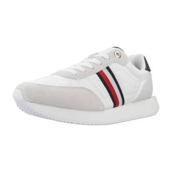 Tommy Hilfiger  ESSENTIAL RUNNER  Módne tenisky Biela