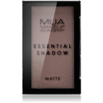 MUA Makeup Academy Essential matné očné tiene odtieň Burnt Umber 2,4 g