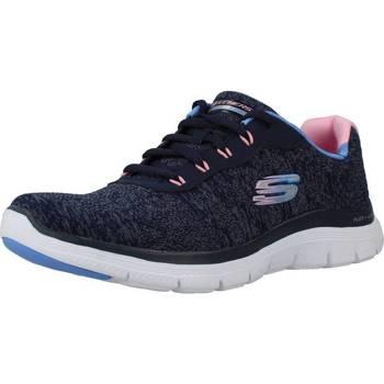 Skechers  Módne tenisky FLEX APPEAL 4.0 FRESH M0VE  Modrá