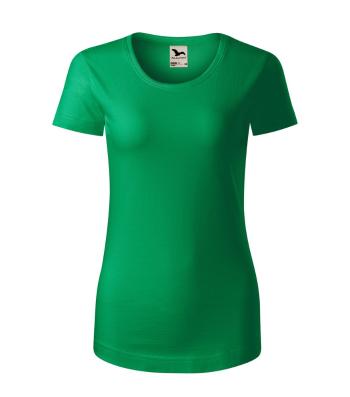MALFINI Dámske tričko Origin - Stredne zelená | S