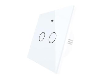 Smart vypínač osvetlenia MOES Light Button Switch WS-EU2 WiFi Tuya