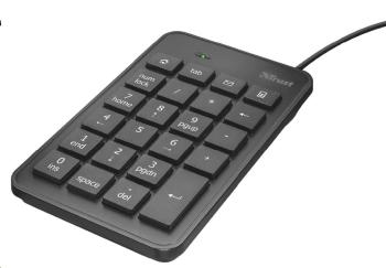 TRUST klávesnica Xalas USB Numeric Keypad