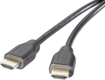 SpeaKa Professional HDMI prepojovací kábel #####HDMI-A Stecker, #####HDMI-A Stecker 3.00 m čierna SP-8821980 audio retur