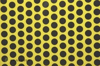 Oracover 41-033-071-002 nažehlovacia fólia Fun 1 (d x š) 2 m x 60 cm žltá, čierna