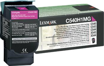 Lexmark vratný toner C540 C543 C544 C546 X544 X546 X548 C540H1MG originál purpurová 2000 Seiten