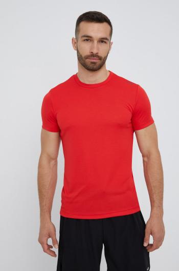 Športové tričko CMP červená farba, jednofarebné