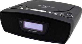soundmaster URD480SW rádiobudík FM AUX, CD, USB   čierna