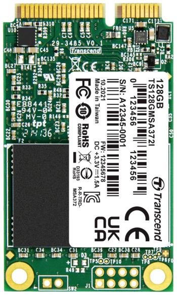 Transcend  128 GB interný pevný disk 6,35 cm (2,5 ") SATA III  TS128GMSA372I