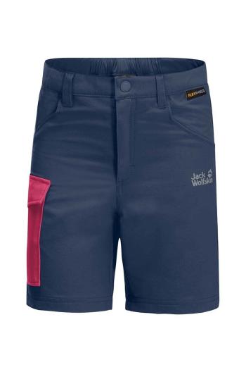 Detské krátke nohavice Jack Wolfskin ACTIVE SHORTS K vzorované