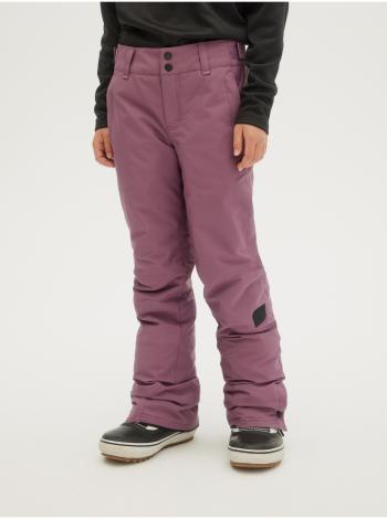 Dievčenské fialové lyžiarské nohavice O'Neill Charm Regular