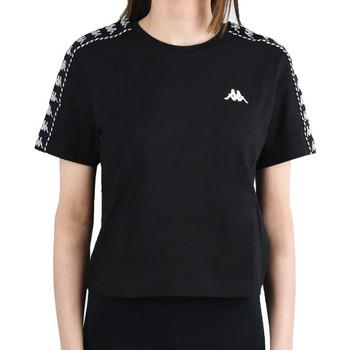 Kappa  Tričká s krátkym rukávom Inula T-Shirt  Čierna