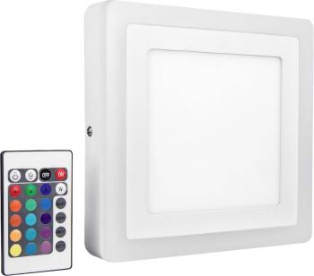 LEDVANCE LED COLOR WHITE SQ 200MM 19W  LEDV 4058075227576 LED nástenné svetlo biela 19 W RGBW