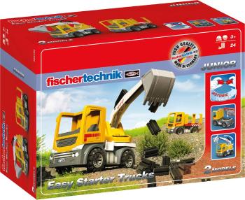 fischertechnik 554194 Easy Starter Trucks - Spielzeugbagger hračky experimentálna súprava  od 3 rokov