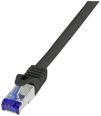 LogiLink C6A063S RJ45  CAT 6A S/FTP 3 m čierna  1 ks