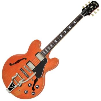 Epiphone ES-335 Bigsby Watermelon Red Semiakustická gitara