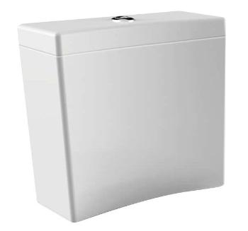 SAPHO - GRANDE keramická nádržka pre WC kombi, biela GR410.00CB00E.0000