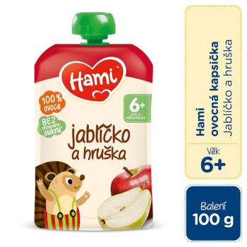 HAMI Kapsička Jabĺčko a hruška 100 g