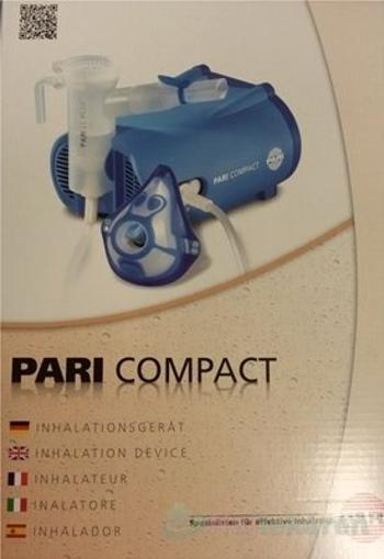 Pari Compact prístroj inhalačný kompresný inhalačná terapia s tryskovým rozprašovaním lieku, 1 ks
