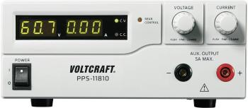 VOLTCRAFT PPS-11810 laboratórny zdroj s nastaviteľným napätím  1 - 18 V/DC 0 - 10 A 180 W USB, Remote možné programovať