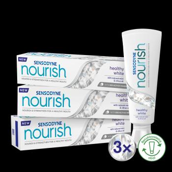 SENSODYNE Zubná pasta Nourish Gently Soothing Whitening 3 x 75 ml