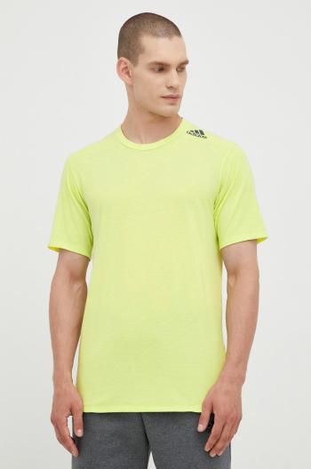 Tréningové tričko adidas Performance Designed For Training zelená farba, jednofarebné