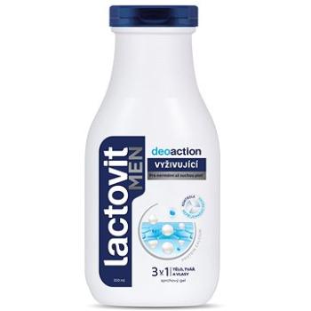 LACTOVIT Men DeoAction osviežujúci 3 v 1 sprchovací gél 300 ml (8411660420909)