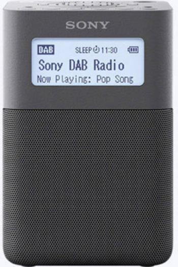 Sony XDR-V20D rádiobudík DAB+, FM AUX   sivá