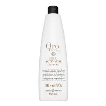 Fanola Oro Therapy 24k Gold Activator Oro Puro vyvíjacia emulzia pre všetky typy vlasov 9% 30 Vol. 1000 ml