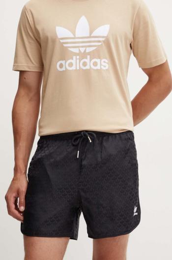 Šortky adidas Originals pánske, čierna farba, IZ2534