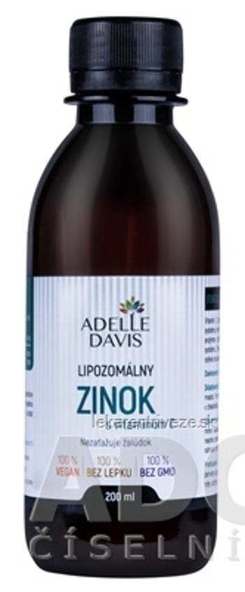 Adelle Davis Lipozomálny ZINOK s vitamínom C 1x200 ml