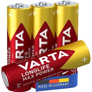 VARTA alkalická batéria Longlife Max Power AA 4 ks (4706101404)