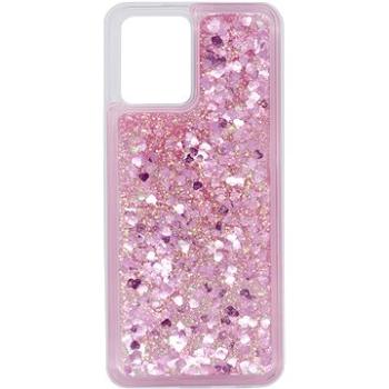 iWill Glitter Liquid Heart Case pre Realme 8 Pro Pink (DIP123_65)