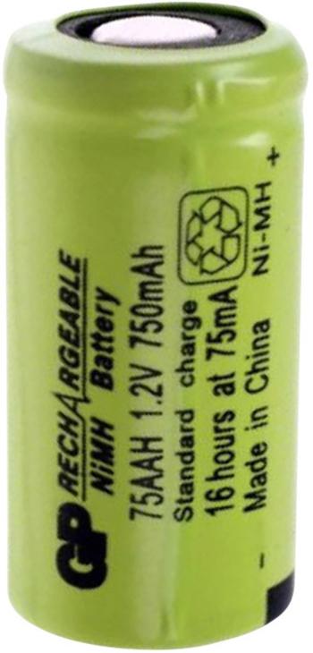 GP Batteries GP75AAH špeciálny akumulátor 2/3 AA Flat-Top Ni-MH 1.2 V 750 mAh
