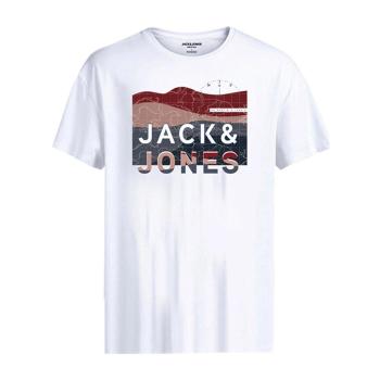 Jack & Jones  -  Tričká s krátkym rukávom Biela