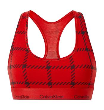 Calvin Klein - braletka Modern cotton red graphic print - special limited edition-M