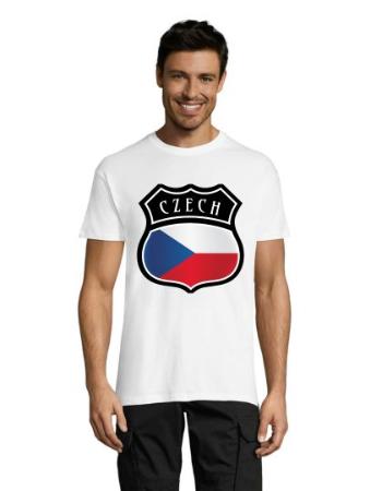 Erb Czech republic pánske tričko biele XL