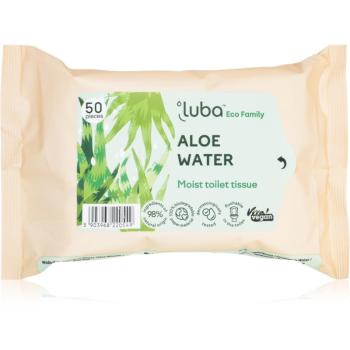 Luba ECO Family vlhčený toaletný papier Aloe vera 50 ks