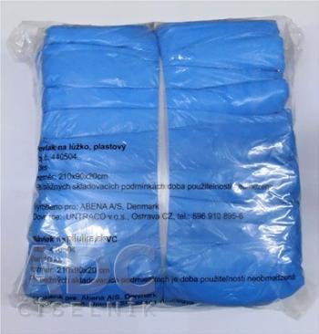 Abena Návlek na posteľ PVC modrý 10 ks