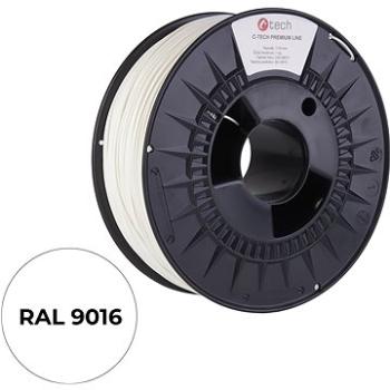 C-TECH filament PREMIUM LINE PLA dopravná biela RAL9016 (3DF-P-PLA1.75-9016)