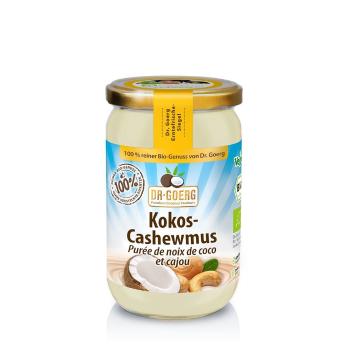 Premium BIO Orieškové maslo z kokosu a kešu orechov - DR. GOERG, 200g
