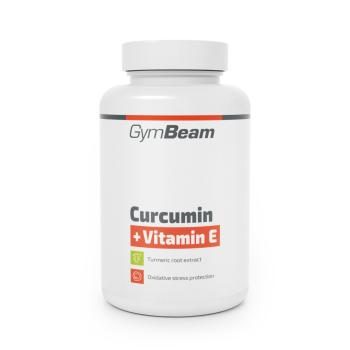 GymBeam Kurkumín + Vitamín E 90 tabliet