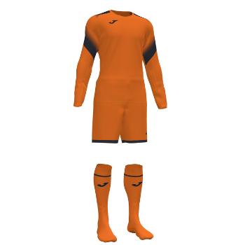 ZAMORA V GOALKEEPER SET ORANGE L/S oranžová 2XL-3XL