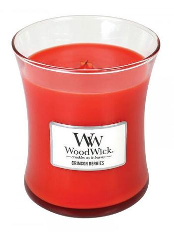 WoodWick Vonná sviečka váza Crimson Berries 275 g