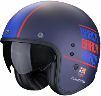 Scorpion BELFAST EVO FC BARCELONA Matt Blue XL Prilba