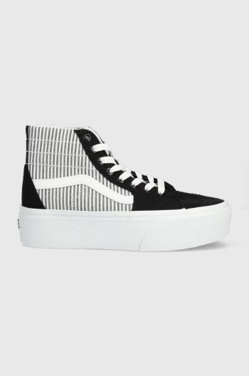 Tenisky Vans SK8-Hi Tapered Stackform dámske, čierna farba, VN0A5JMKMCG1