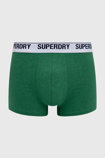 Boxerky Superdry pánske, zelená farba