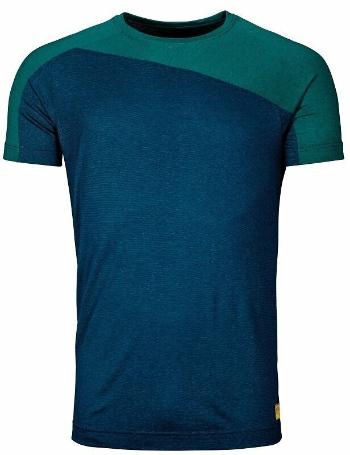 Ortovox 170 Cool Horizontal T-Shirt M Petrol Blue Blend S